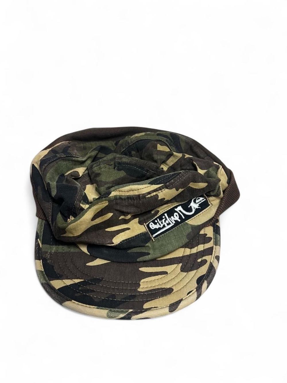 Quiksilver Camouflage Army Green Camo Five-Panel Hat